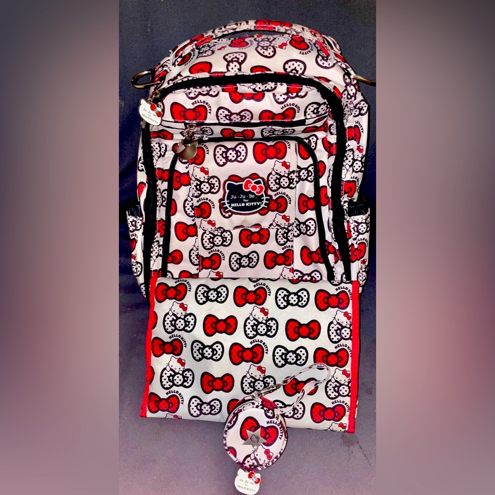 Jujube hello kitty diaper backpack